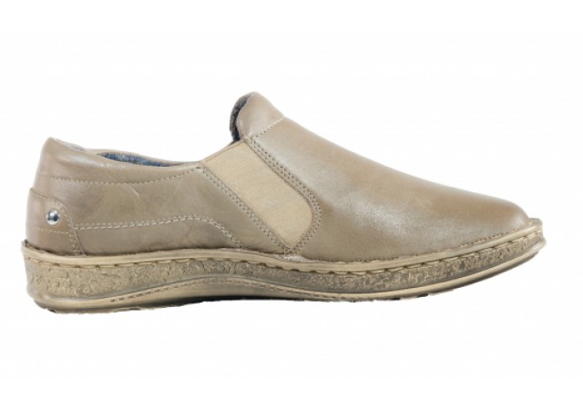 Pantofi dama medicali din piele naturala bej , ultra confort MED+LINE , BRD274/1BEJ